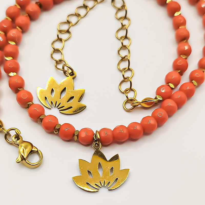 دستبند دو دور با سنگ های عقیق و هماتیت اصل و پلاک لوتوس استیل مدل آیهان بلتاگالری 2 دستبند دو دور با سنگ های عقیق و هماتیت اصل و پلاک لوتوس استیل مدل آیهان بلتاگالری