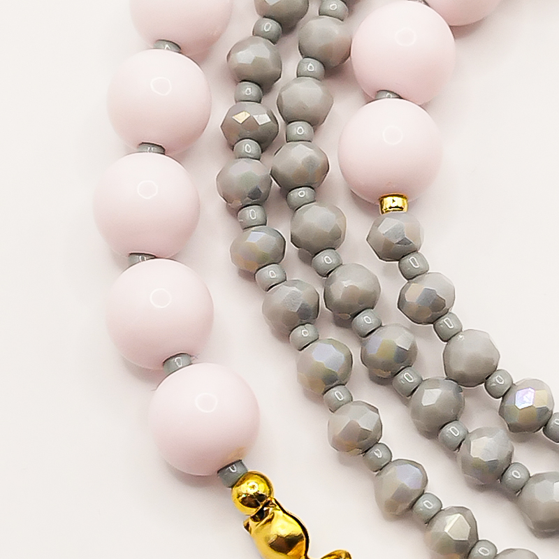 بندعینک بلتاگالری کریستالی طوسی و صورتی مدل خیال تو 8 بندعینک بلتاگالری کریستالی طوسی و صورتی مدل خیال تو