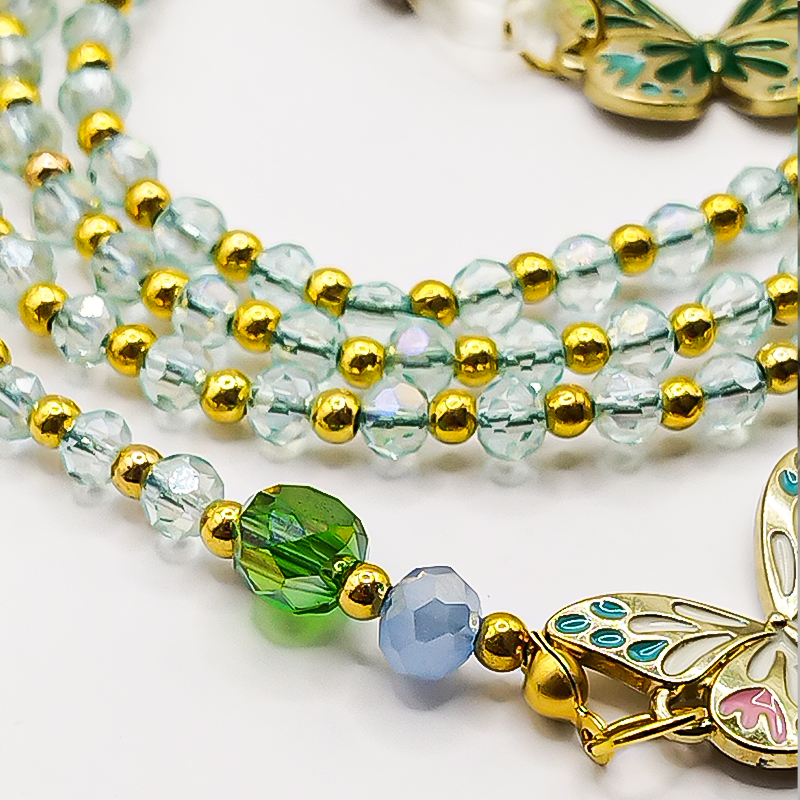 بندعینک بلتاگالری کریستالی مدل رامسر با پلاک پروانه 3 بندعینک بلتاگالری کریستالی مدل رامسر با پلاک پروانه