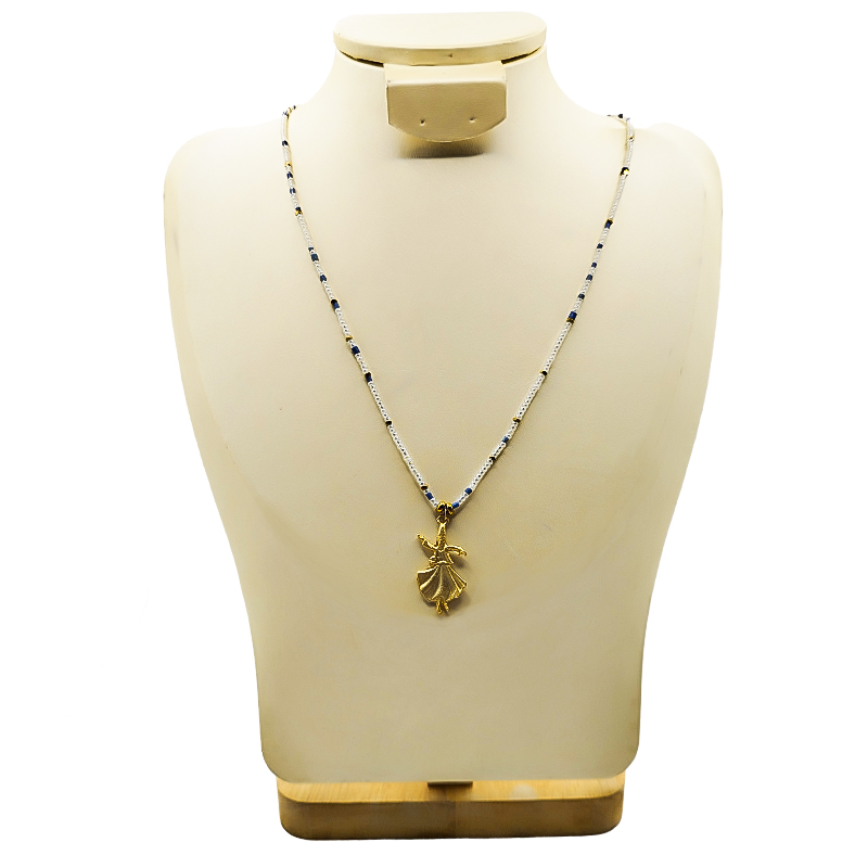 گردنبند منجوقی بلتاگالری مدل نیکا با آویز رقص سماع