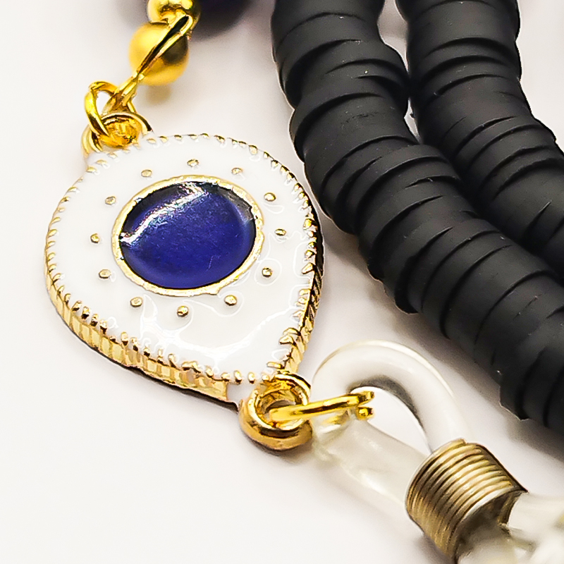 بند عینک اونیکس مات و فیمو مشکی بلتا گالری مدل مالدیو 18 بند عینک اونیکس مات و فیمو مشکی بلتا گالری مدل مالدیو