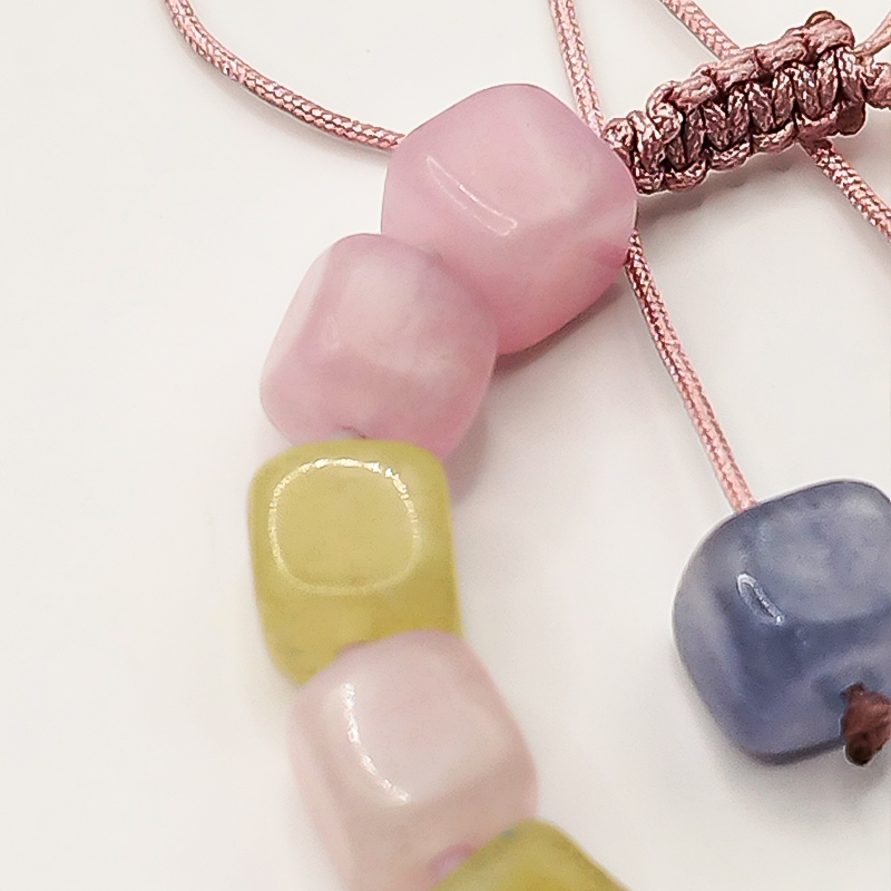 دستبند بلتاگالری سنگ و نقره مدل رومینا 6 دستبند بلتاگالری سنگ و نقره مدل رومینا