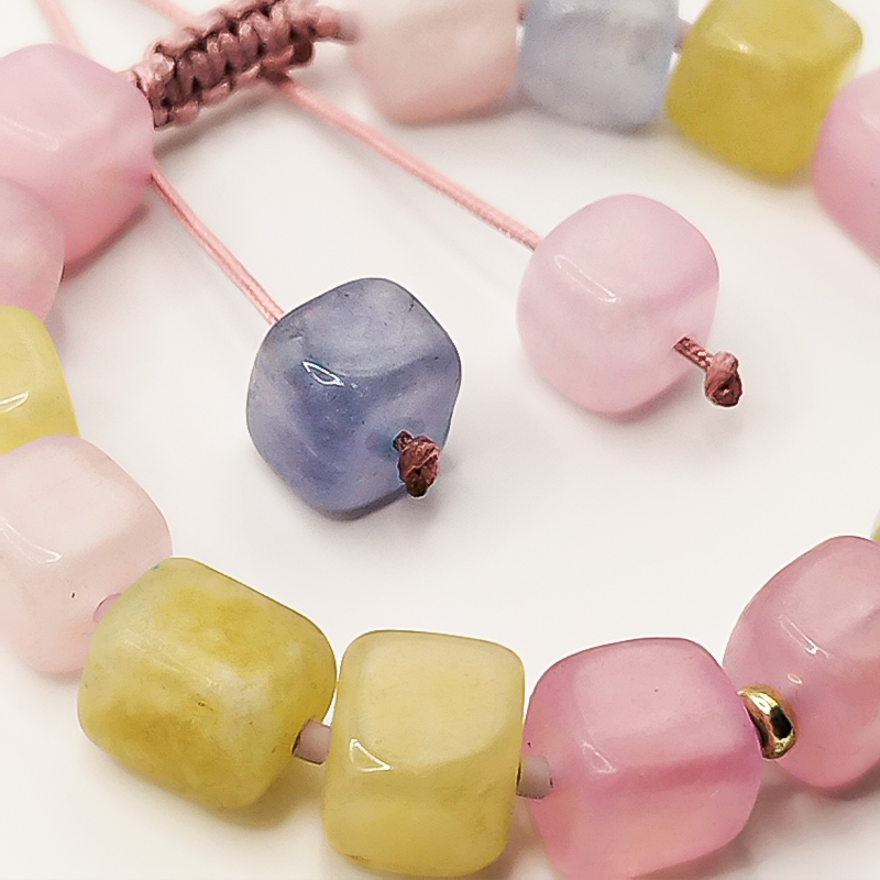 دستبند بلتاگالری سنگ و نقره مدل رومینا 8 دستبند بلتاگالری سنگ و نقره مدل رومینا