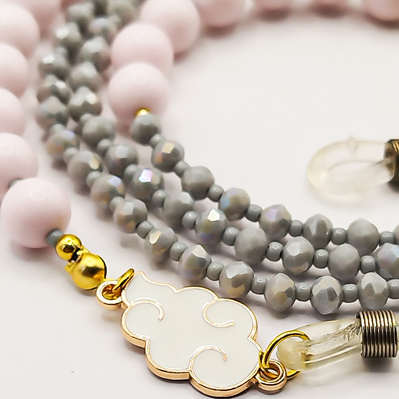 بندعینک بلتاگالری کریستالی طوسی و صورتی مدل خیال تو 7 بندعینک بلتاگالری کریستالی طوسی و صورتی مدل خیال تو