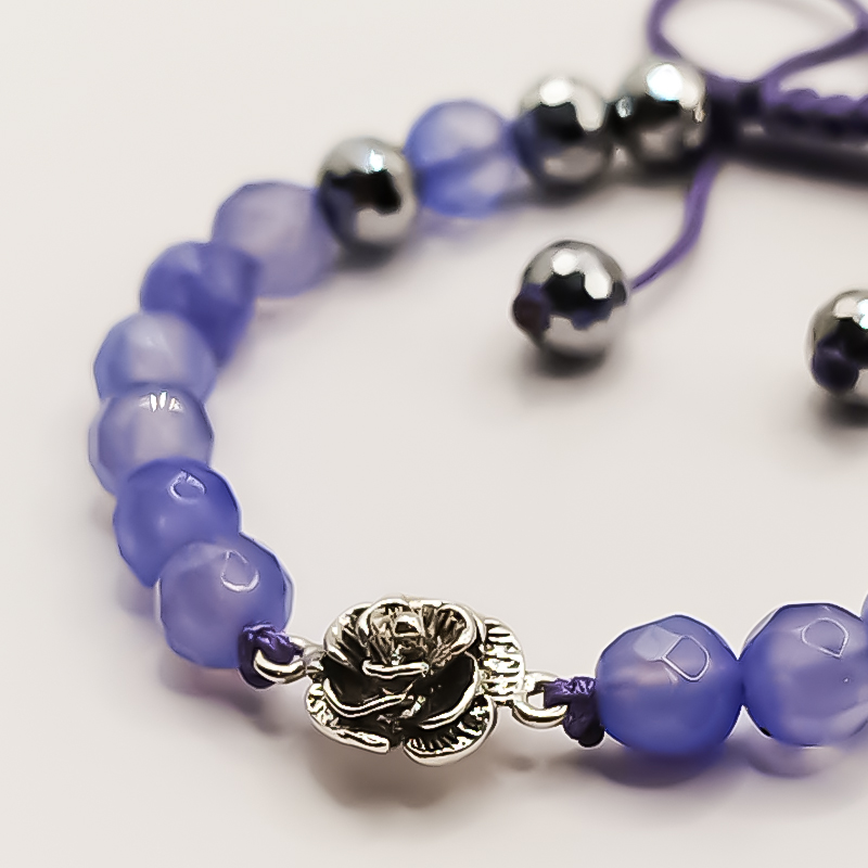 دستبند سنگ و نقره بلتاگالری مدل رزان 2 دستبند سنگ و نقره بلتاگالری مدل رزان