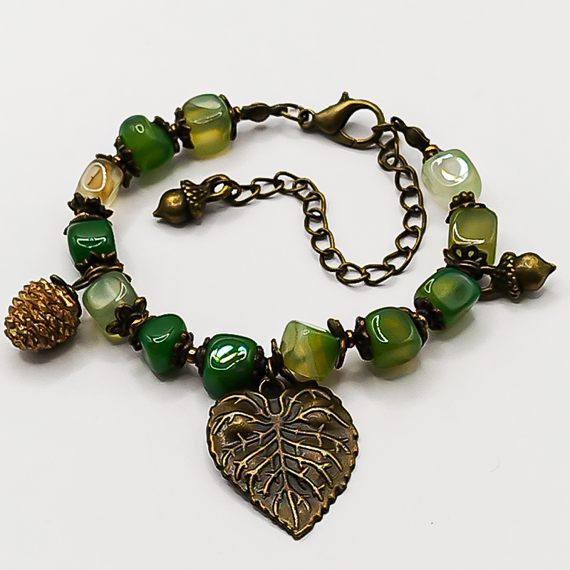 دستبند سنگ عقیق بلتاگالری مدل هاناما 13 دستبند سنگ عقیق بلتاگالری مدل هاناما