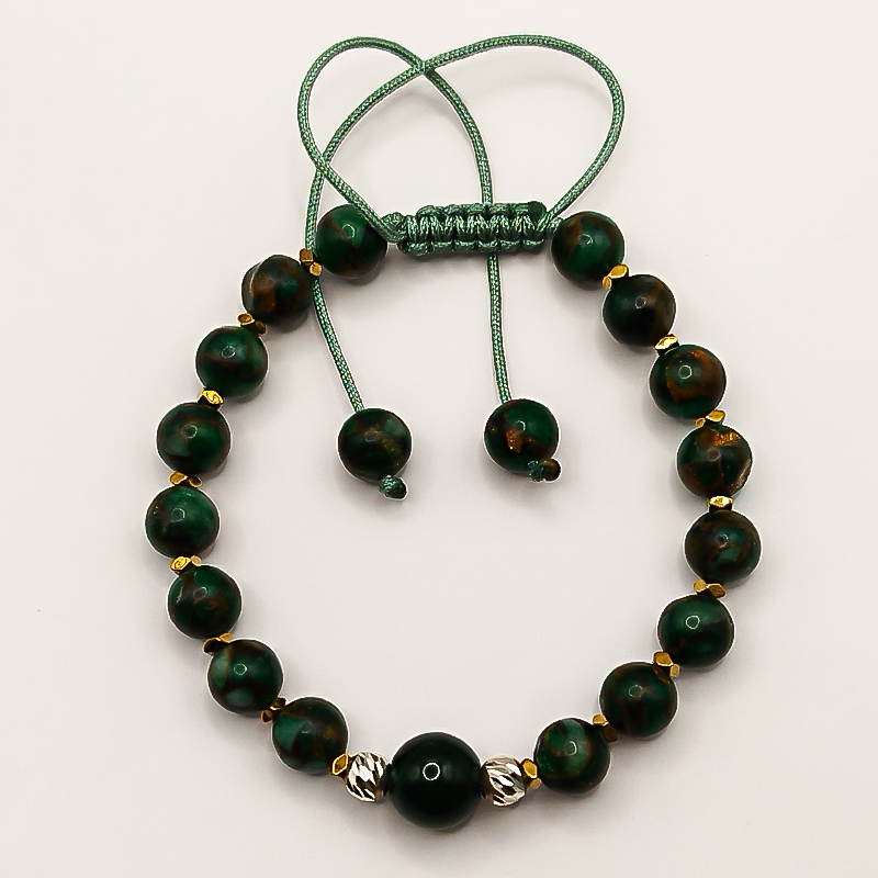 دستبند سنگ و نقره بلتاگالری مدل بانیا 7 دستبند سنگ و نقره بلتاگالری مدل بانیا