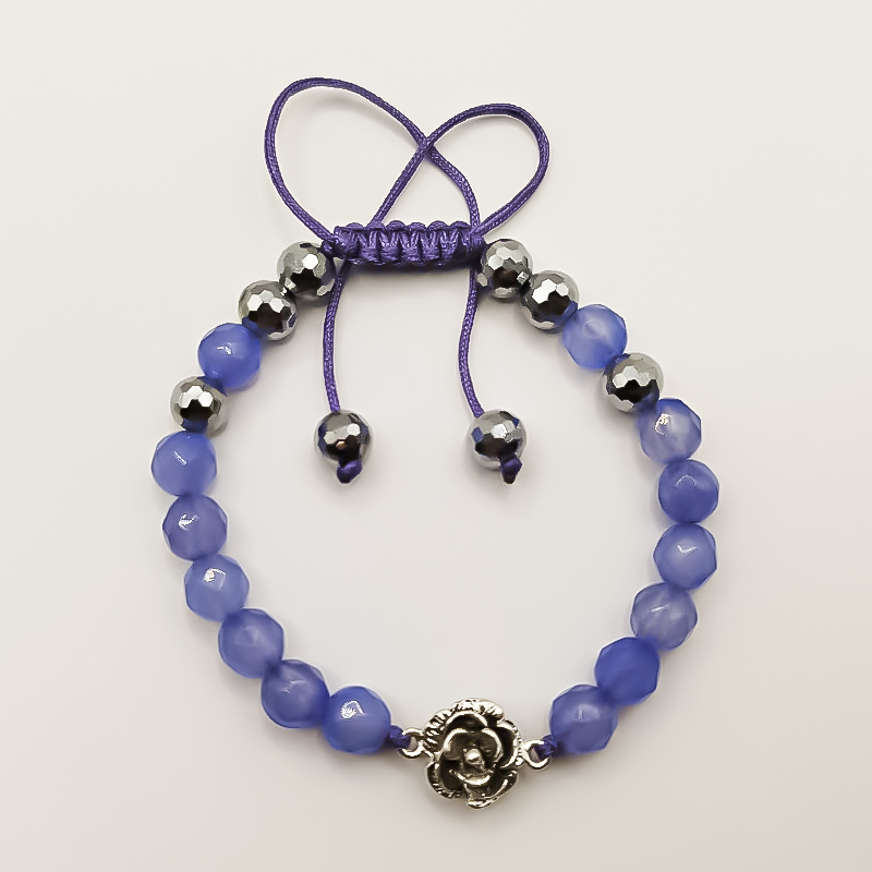 دستبند سنگ و نقره بلتاگالری مدل رزان 1 دستبند سنگ و نقره بلتاگالری مدل رزان