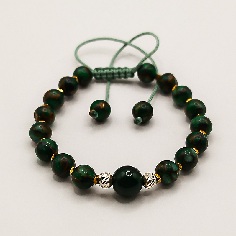 دستبند سنگ و نقره بلتاگالری مدل بانیا 8 دستبند سنگ و نقره بلتاگالری مدل بانیا