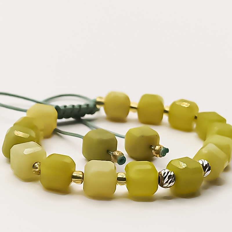 دستبند سنگ آونتورین و نقره بلتاگالری مدل آرمیتا 7 دستبند سنگ آونتورین و نقره بلتاگالری مدل آرمیتا