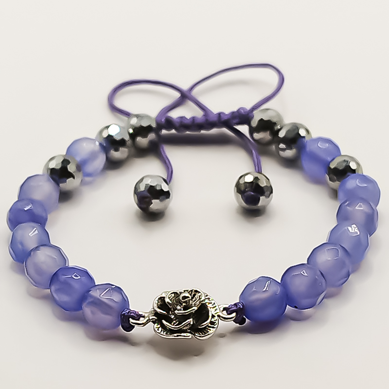 دستبند سنگ و نقره بلتاگالری مدل رزان 10 دستبند سنگ و نقره بلتاگالری مدل رزان