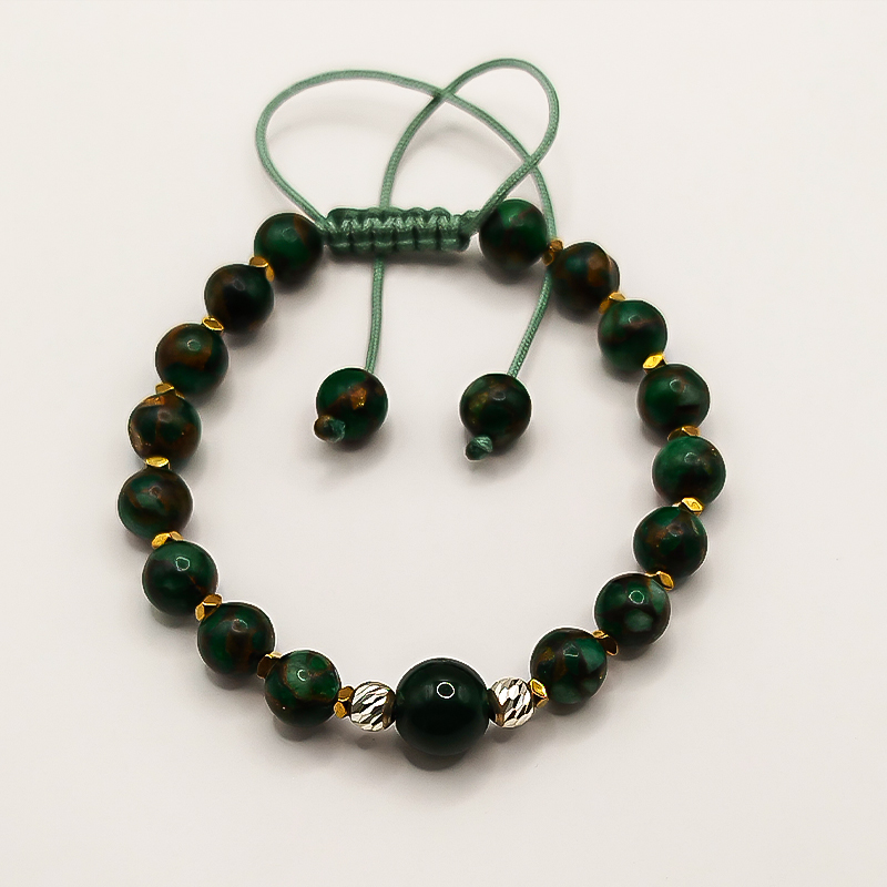 دستبند سنگ و نقره بلتاگالری مدل بانیا 9 دستبند سنگ و نقره بلتاگالری مدل بانیا