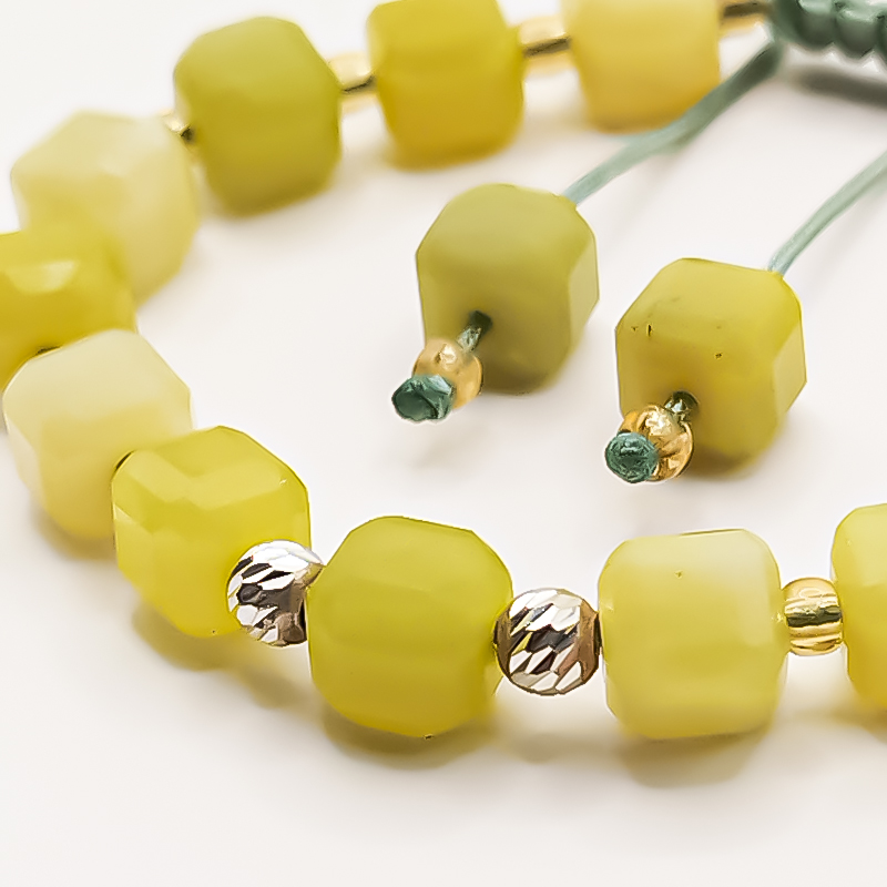 دستبند سنگ آونتورین و نقره بلتاگالری مدل آرمیتا 8 دستبند سنگ آونتورین و نقره بلتاگالری مدل آرمیتا