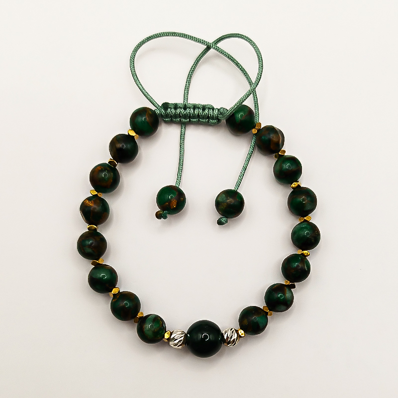 دستبند سنگ و نقره بلتاگالری مدل بانیا 10 دستبند سنگ و نقره بلتاگالری مدل بانیا