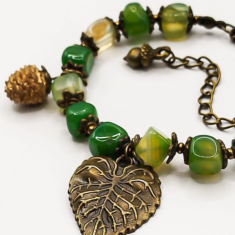 دستبند سنگ عقیق بلتاگالری مدل هاناما 9 دستبند سنگ عقیق بلتاگالری مدل هاناما