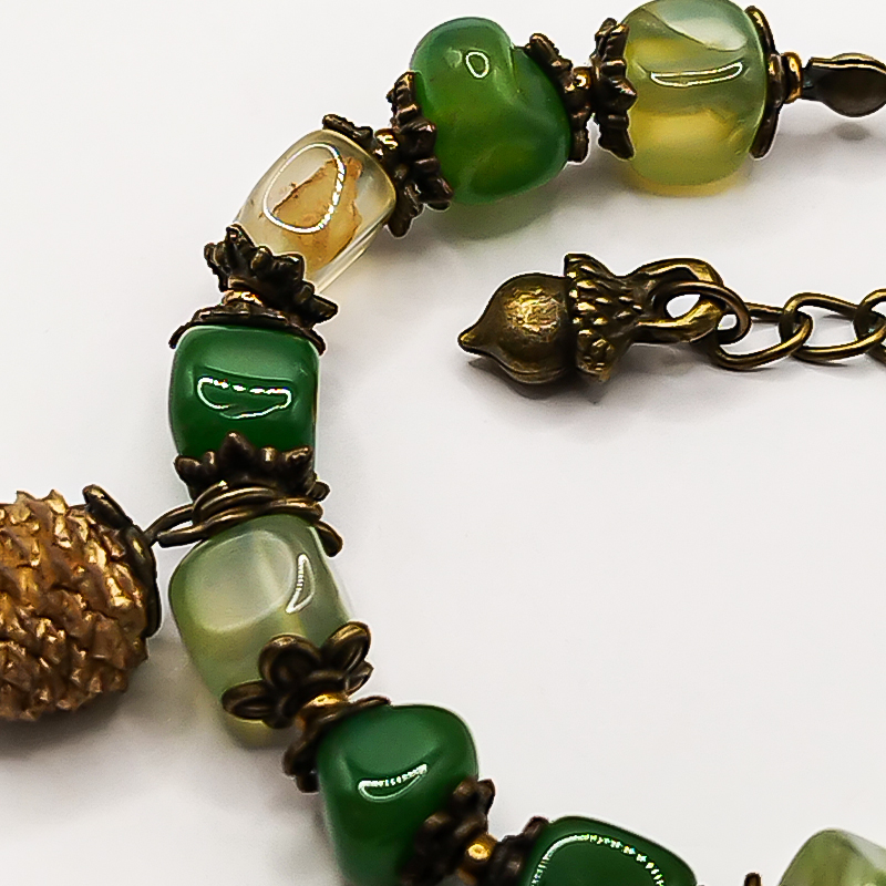 دستبند سنگ عقیق بلتاگالری مدل هاناما 11 دستبند سنگ عقیق بلتاگالری مدل هاناما