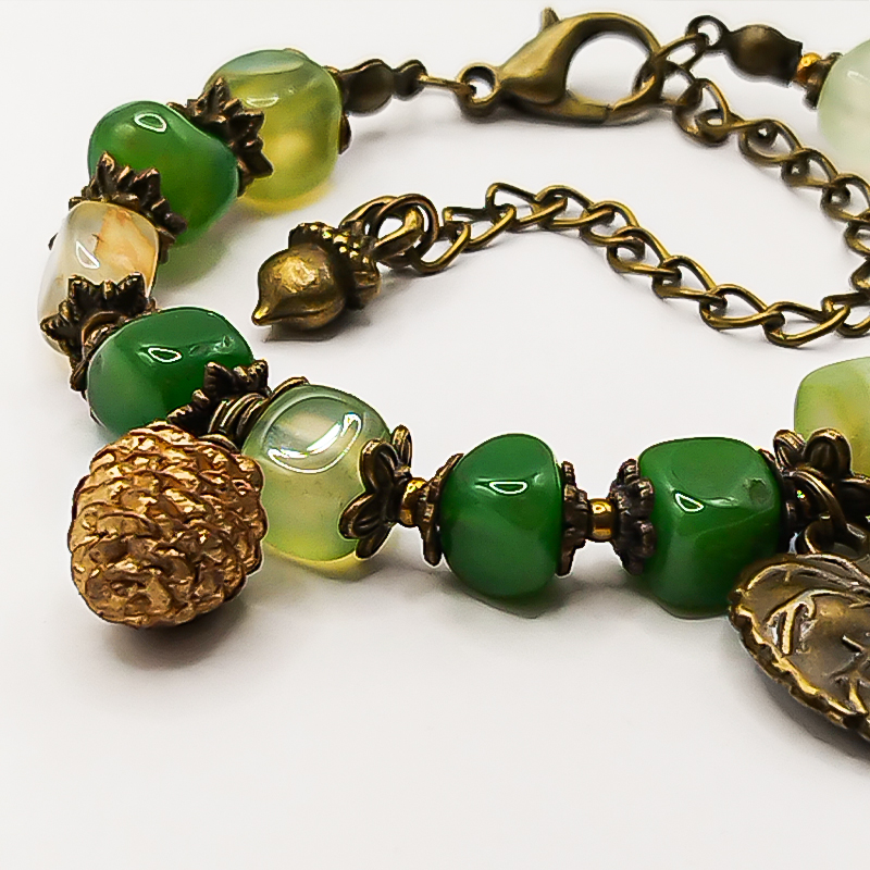 دستبند سنگ عقیق بلتاگالری مدل هاناما 12 دستبند سنگ عقیق بلتاگالری مدل هاناما