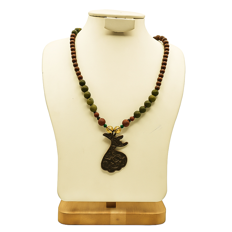 گردنبند سنگی بلتاگالری با آویز سماع مدل سامینا 10 گردنبند سنگی بلتاگالری با آویز سماع مدل سامینا