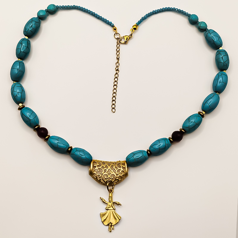 گردنبند رقص سماع بلتاگالری مدل مولانای جان 12 گردنبند رقص سماع بلتاگالری مدل مولانای جان