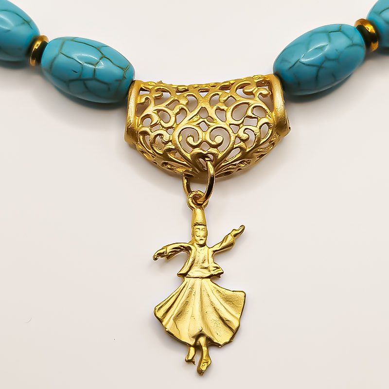 گردنبند رقص سماع بلتاگالری مدل مولانای جان 9 گردنبند رقص سماع بلتاگالری مدل مولانای جان