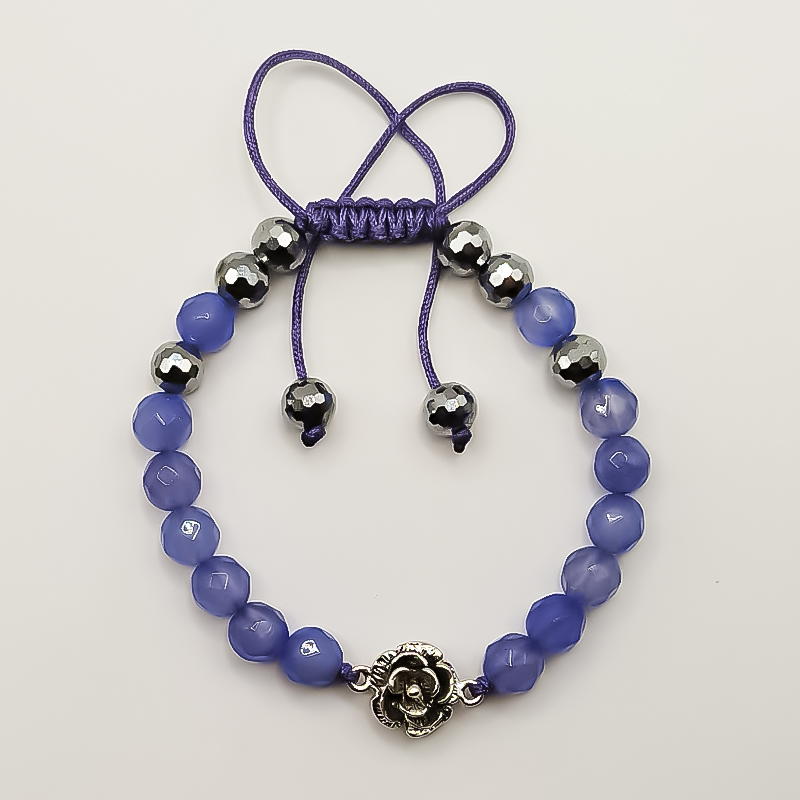 دستبند سنگ و نقره بلتاگالری مدل رزان 5 دستبند سنگ و نقره بلتاگالری مدل رزان